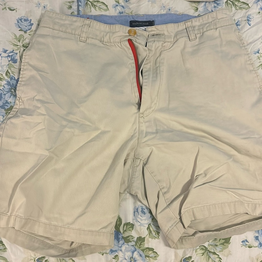 Southern Marsh Kansas State University Embroidered Shorts